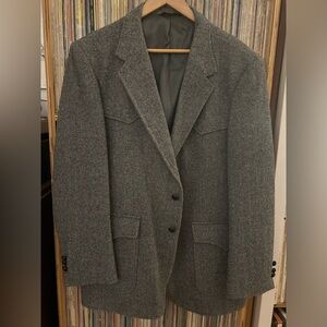 VINTAGE Wrangler tweed jacket